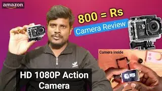 800=Rs HD 1080P Sports Action Camera Review || Tech viewer Guna