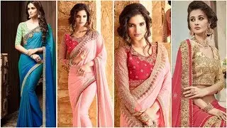 latest Designer wedding sarees 2018