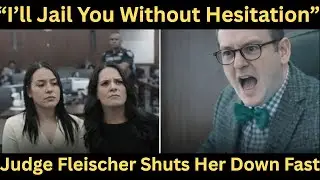 Attacked Her Mother in Court &mdash; Judge Fleischer Delivers a Brutal Warning#courtroomdrama #courtcase