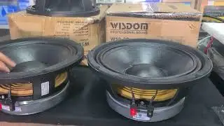 Wisdom 10 inch w10-26 raja midle dangdut saat ini! cek comparasion nya wisdom 10