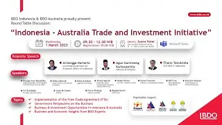 BDO Indonesia Australia Trade and Investment Initiative