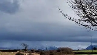#snow #sky #clouds #mountains #snowdon #stormysky 