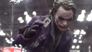 The Joker Dark Knight PF Statue at Sideshow's Booth