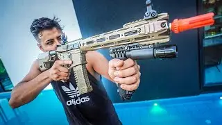 COMPREI UM NOVO FUZIL DE AIRSOFT MUITO FORTE