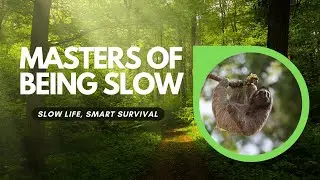 Sloths: Masters of Slow Survival | Why Moving Slowly Keeps Them Alive