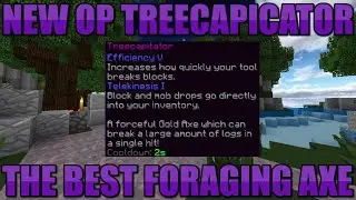 Новый OP Treecapitator | Лучший топор для сбора урожая | Hypixel SkyBlock
