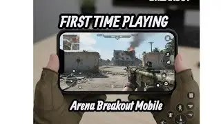 My Heart Was Racing! | First Time Playing Arena Breakout Mobile