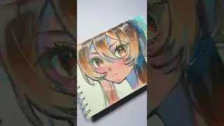 Спидпейнт ⚡️⚡️ | #myart #art #drawing #anime #sketch