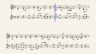 Chorale: Ach Gott, erh&ouml;r' mein Seufzen, BWV 254 and original setting