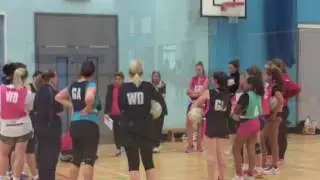 England Netball Workshop - on the move