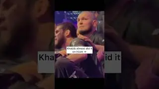 Khabib almost choked Islam like he did with Umar 💀