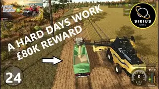 MAKING DOLLAR BUT A HARD DAYS WORK | FS25 West Bridge Hills #24