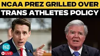 LIVE | Sen. Josh Hawley Grills NCAA President Over Transgenders' Inclusion In Women Sports | News