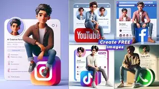 How to Create 3D AI Social media Images with Bing AI