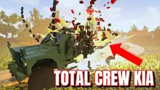 REALISTIC ANTI-TANK Mine Test: Can The Crew Survive? | Teardown