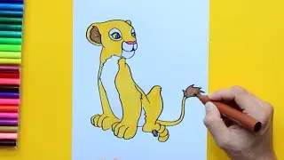 How to draw Nala [Disney's The Lion King]