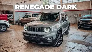NOVO JEEP RENEGADE LONGITUDE DARK PACK 2024 EM DETALHES