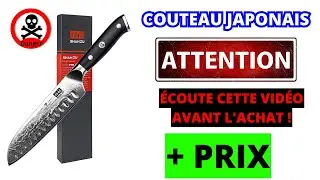 Comment et quel couteau japonais choisir en 2023 ? TOP 3 des meilleurs/ test Conseils & tuto qualit&eacute;