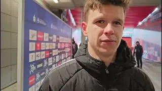 Patrik Hellebrand po meczu z Piastem 31 01 26