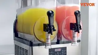 VEVOR Slushy Machine 24L: Perfect Frozen Drinks for Parties, Cafes, Bars & Home