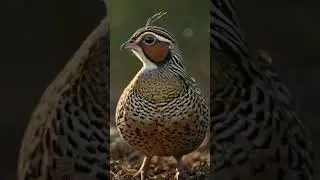 Quail in the Wild &ndash; Charming Ground Bird Close-Up 🐦🌾