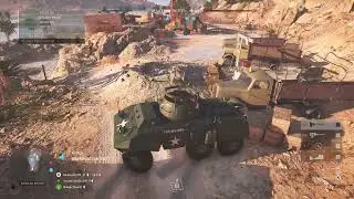 Battlefield 5 Pacific Theater Iwo Jima Raw Gameplay (Patterned Sherman Tank)