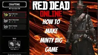 How to Minty Big Game Meat  Red dead Online