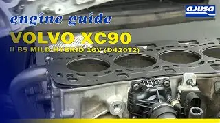 One of Volvo&rsquo;s most complex engines: 🟩 VOLVO XC90 II B5 Mild Hybrid 16v full assembly