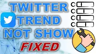 Twitter trend not show on website fix