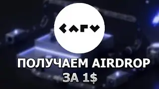 Carv Airdrop | TGE в августе | Стратегия получения дропа за две недели
