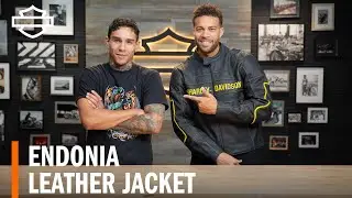 Harley-Davidson Men's Endonia Leather Riding Jacket Overview