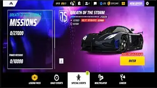 Asphalt 9 special Event Breath Of The Strom 2