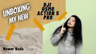 Unboxing My New Dji Osmo Action 5 Pro Adventure Combo in Nepali
