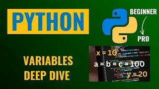 Python Variables - Deep Dive : Comprehensive Guide on Python Variables