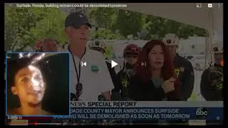 surfside,florida buliding to be demolisihed | reaction