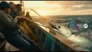 Huge Fish! Did they get it on???? #AI #ObviouslyAIYT #fake #fishing #Fish #fisherman