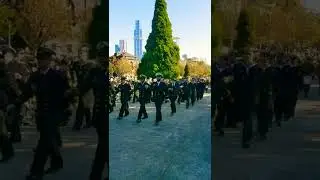 2022 ANZAC DAY March in Melbourne 4 #shorts #anzac  #melbourne  #march