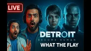 Detroit: Become Human LIVE 🎮 | Midnight Full Gameplay | LOST VIRAL GAME 2025 |What The Flay