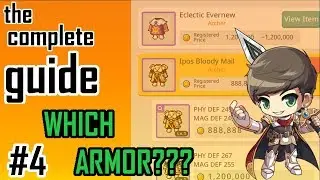 Maplestory M: Руководство по броне для начинающих!