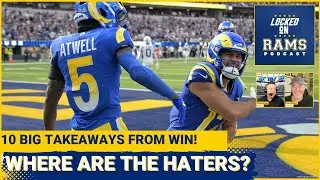 INSANE: Rams Comeback to Beat Colts! Tutu Atwell Silences Haters, 10 Big Takeaways From Rams Win!