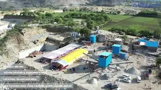 Gujarat Apollo | 150 TPH - 2 Stage Crusher & Screening Plant | Rajasthan, India
