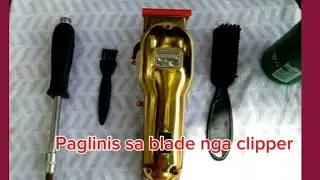 How to clean wmark clipper blade (Pinoy Edition)