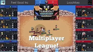Let's Play Teamfight Manager Multiplayer Ep 1 - Full 10 Person Multiplayer League!