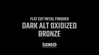 360&deg;  Finish View - Dark Alt Oxidized Bronze