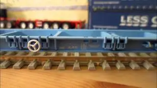 A quick overview of the IKA Megafret wagon with Stobart containers by Dapol.