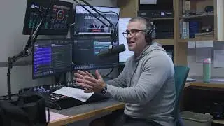 Watch for Motorcycles - WJJQ Tomahawk Fall Ride Radio Interview with Chad Kreblin - Hupy and Abraham