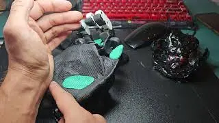 Best ergo device for gaming. Modded Azeron Cyborg 2 with mechanical switches