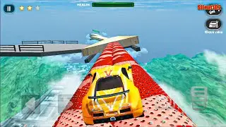 Mega Ramp Car Racing - Impossible Stunt Car Tracks 3d #5 - Android Gameplay