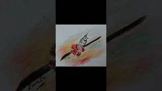 #Susmita_Art #Himalayanbulbul &hearts;️
