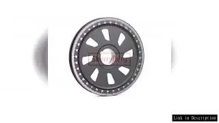 SherryBerg Black Color  for Empi 9114 for Vw Beetle Bug Aluminum Crankshaft Stock Size Pulley W/Hole